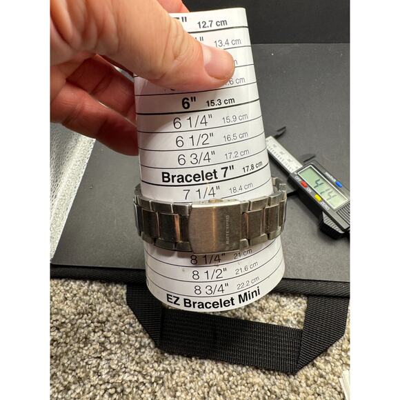 Guess Waterpro Men's Watch G95377G Black Dial Stainless Steel 41.4mm 100M WR - Picture 12 of 12